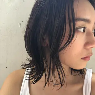 ミディアム ショート職人 美容師【KENTA】のヘアスタイル