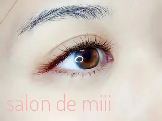 マツエク・マツパ salon de  miiiのマツエク・マツパデザイン