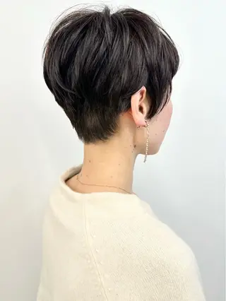 ショート ボブ/ゆるふわ ボブパーマ/とういのヘアスタイル