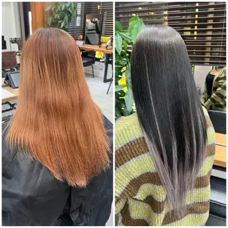 ロング カラー ショート/ウルフ カットモデル募集のヘアスタイル