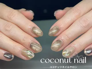 ネイル 神田 ココナッツのネイルデザイン