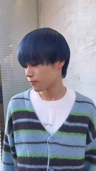 ショート カラー メンズ そうや 🐺のヘアスタイル