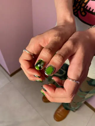 ネイル oichan 𖦹°‧のネイルデザイン