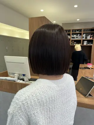 ミディアム カラー 木野田 萌のヘアスタイル
