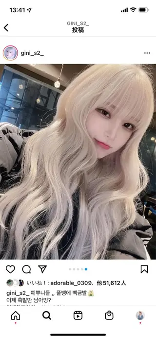 ロング カットモデル募集 ミネのヘアスタイル