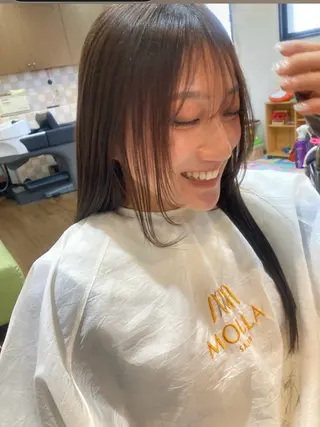 ミディアム MOLLA ✂️辻桃加のヘアスタイル