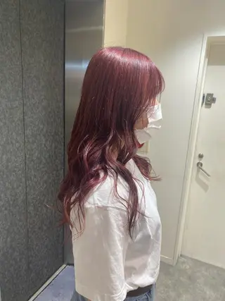 ロング カラー ヘアアレンジ ボブ /ニュアンス/ satomi🧸💖のヘアスタイル