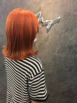 ミディアム Noyヨシモト ヒロトのヘアスタイル