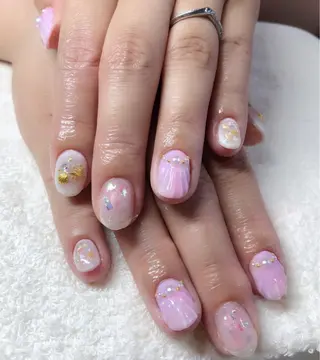 ネイル 遊津 美来のネイルデザイン