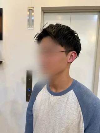 メンズ 似合わせカット‪// 鶴我万唯華のヘアスタイル