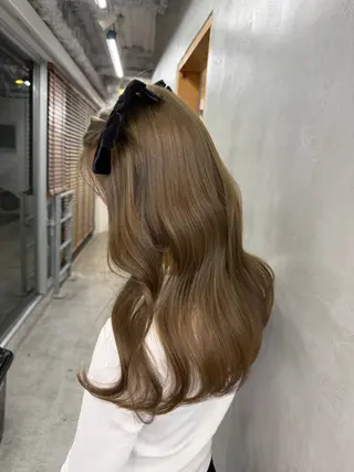 セミロング 🎀 のえか/ハイ トーン/ピンク🤍のヘアスタイル
