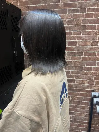 ショート カラー パーマ ヘアアレンジ メンズ キッズ ネイル マツエク・マツパ アイブロウ times salon名駅所属・久木原 ゆりのヘアスタイル