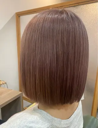カラー おおもり りほのヘアスタイル