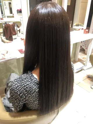 ロング カラー nanako /レイヤーカットのヘアスタイル