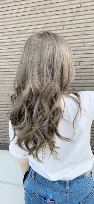 ロング カラー GARDEN西川田店 keiのヘアスタイル