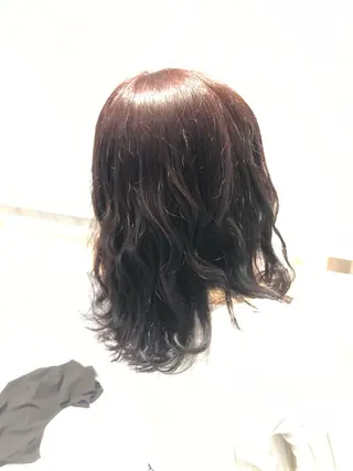 セミロング 【Gluck】高橋 大治のヘアスタイル