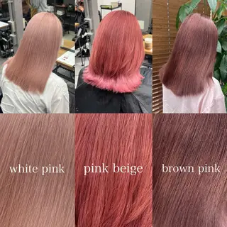 ミディアム カラー ショート/ウルフ カットモデル募集のヘアスタイル