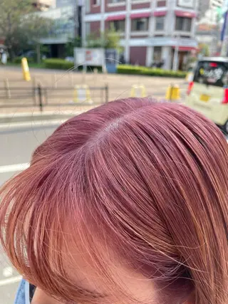 セミロング 竹内 宏法のヘアスタイル