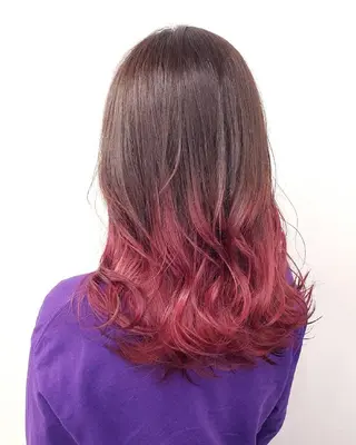セミロング カラー ✨本日空きあります✨ 遠田コウヘイ🌟のヘアスタイル