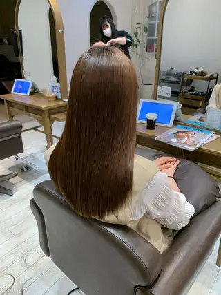 ロング 杉浦 悠月のヘアスタイル