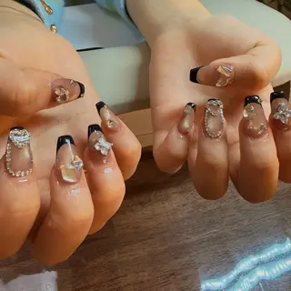 ロング bliss nail room山岸のネイルデザイン
