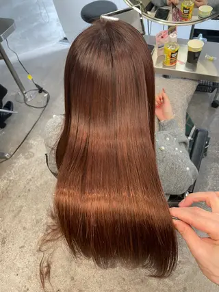 ロング パーマ 高山🐬髪質改善 池袋で縮毛矯正のヘアスタイル