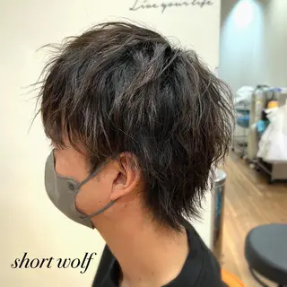 ショート メンズ 森山 雄太のヘアスタイル