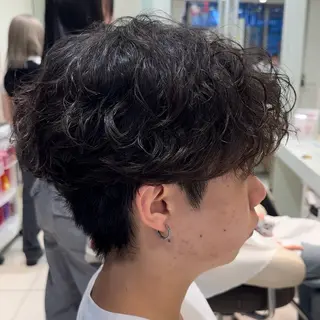 パーマ メンズ メンズ縮毛矯正 ♠️店長下平隼人のヘアスタイル