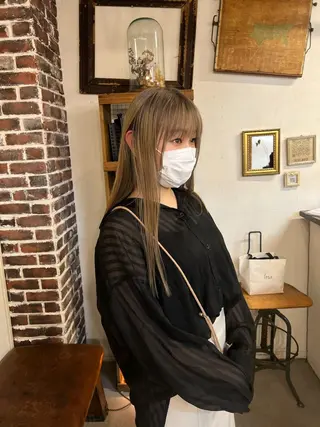 カラー joh/メンズ/ ブリーチ/矢場町のヘアスタイル