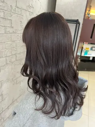 セミロング カラー エクステ＆艶カラー 🎀YURINA🎀のヘアスタイル