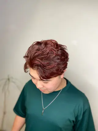 カラー ヘアアレンジ メンズ 大塚メンズカット エシカル🌱松原大将のヘアスタイル
