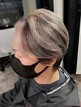 ミディアム メンズケアブリーチ 特化🔥村田のヘアスタイル