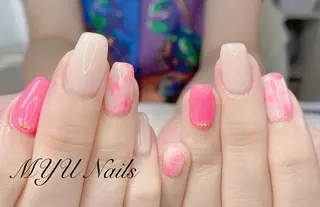 ネイル ニュアンスネイル🌈 MYU Nailsのネイルデザイン