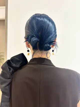 ヘアアレンジ 👔ボブ﹨髪質改善 ストレート🩳ももかのヘアスタイル