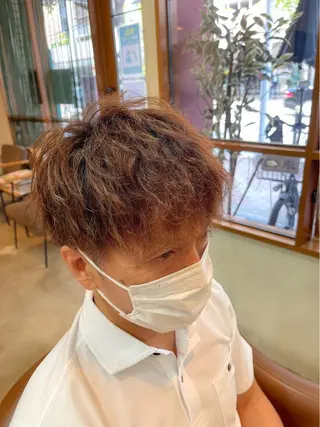 メンズ nowhere ノーウェアのヘアスタイル