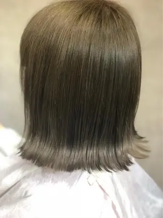 ミディアム 西村 雄二/エクステのヘアスタイル