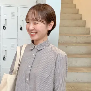 ショート aoi /パーマ /まるみショートのヘアスタイル