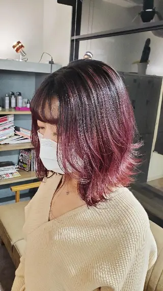 ミディアム ✨本日空きあります✨ 遠田コウヘイ🌟のヘアスタイル