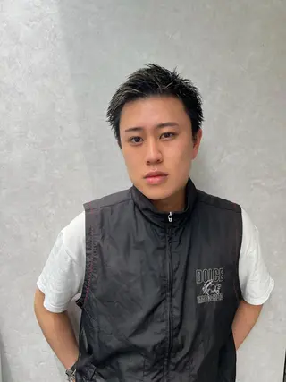 ショート 羽エクステ/ブリーチ 🎱KENJI🎱のヘアスタイル