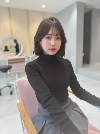 ミディアム ✂️似合わせの魔術師 石田一樹✂️のヘアスタイル