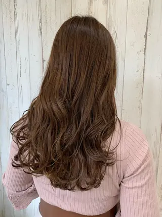 ロング カラー 心斎橋韓国ボブ 好原良真のヘアスタイル