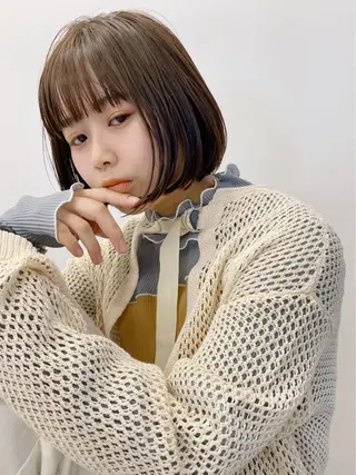 ショート カラー Flamme Annaのヘアスタイル
