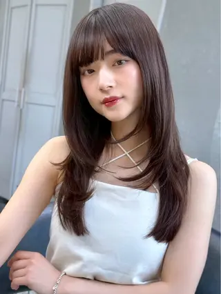 ロング 田中 虎吾のヘアスタイル