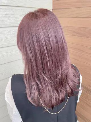 セミロング カラー Matsubara asuka  ☪︎のヘアスタイル