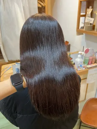 ミディアム ミディアムレイヤー/ 艶カラー🎀　emiのヘアスタイル