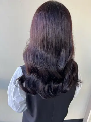 ロング レイヤーカット 🇰🇷SAYAのヘアスタイル