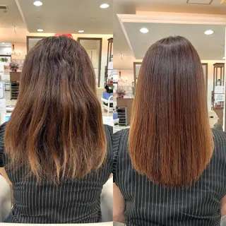 ミディアム 《大人気髪質改善》 プログレス国分寺店のヘアスタイル