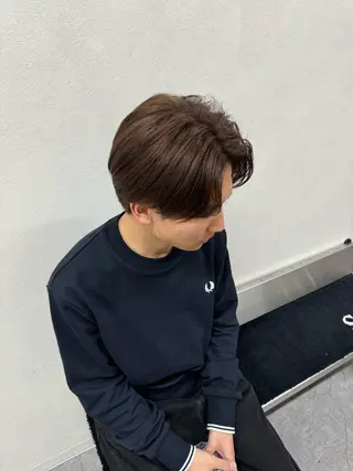 カラー メンズ men's限定/ 難波/Ryoyaのヘアスタイル