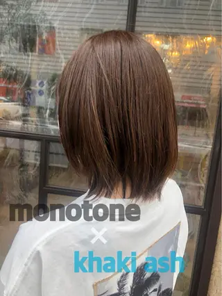 セミロング メンズパーマ、カラー 大募集村上莉奈のヘアスタイル
