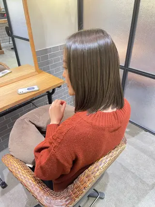 ロング 透明感カラー/ カット🎀あつこ🎀のヘアスタイル